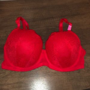 Victoria’s Secret Red Push-up Bra 36D NWT!